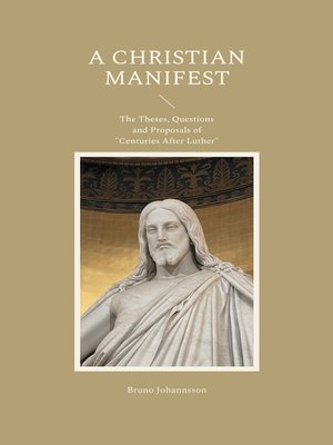 cover image of A Christian Manifest
